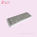 Masungit na Metalic Keyboard para sa Kiosk ng Impormasyon